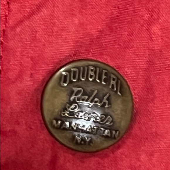 Ralph Lauren Double RL Men's Scarlet Shirt Jacket - Picture 9 of 11